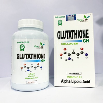 (Công thức mới) Viên uống trắng da Glutathione Collagen GH làm trắng da, ngăn ngừa lão hóa, giảm nám sạm tàn nhang